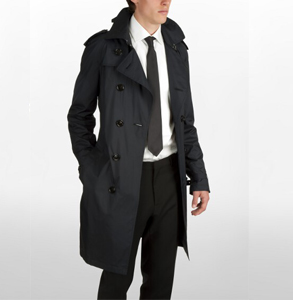 burberry's double- breasted packable trench