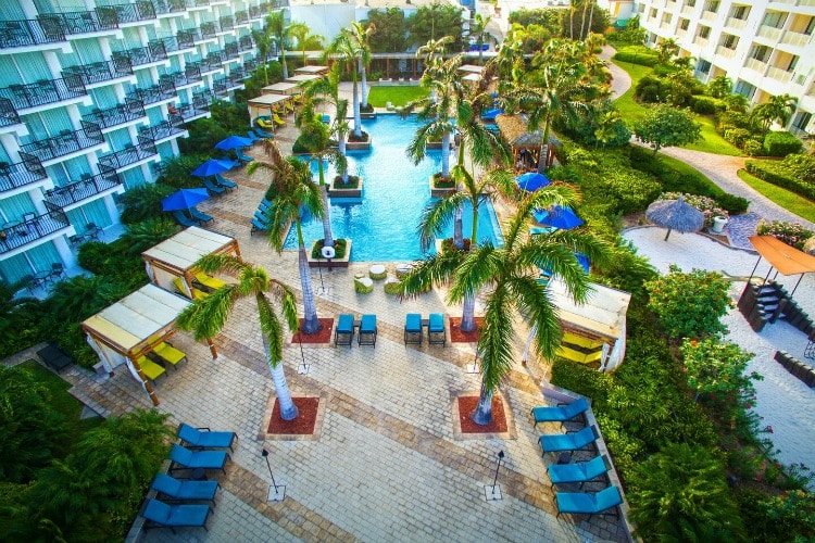 Tradewinds Club Adults Only Pool at the Aruba Marriott on TravelSquire