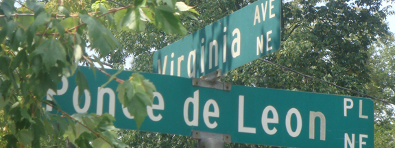 Atlanta Street Sign
