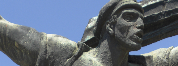 Budapest Communist Statue in Monument Statue Park
