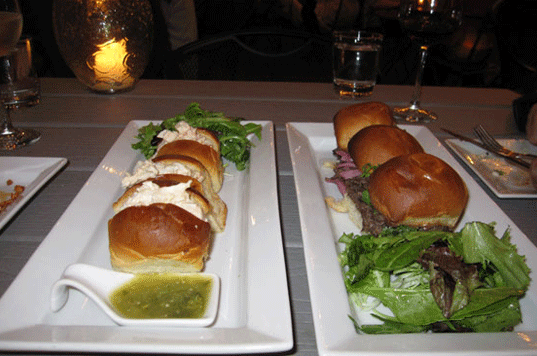 crab burgers little Italy