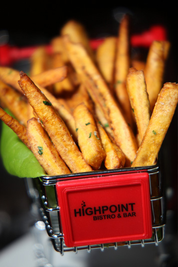 High Point Restaurant New York french fries 