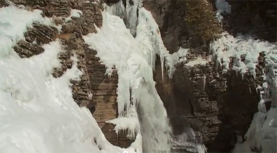 Ice Canyoning in Quebec