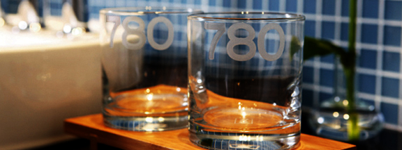 Glass Tumblers from Montreal, Québec