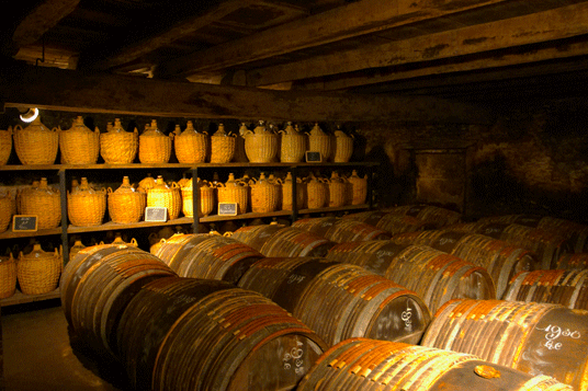 barrels Congac France