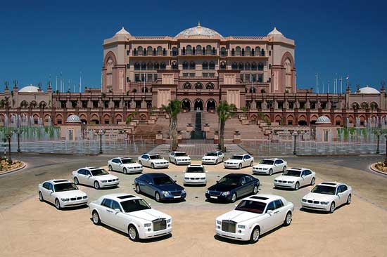 Emirates Palace Five Star Cars 