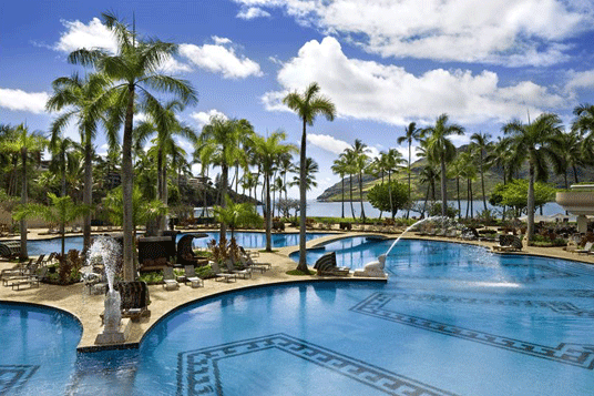 hotel pool Feature Hawaii Beach 