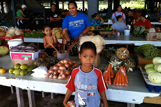 Kid Samoa Market