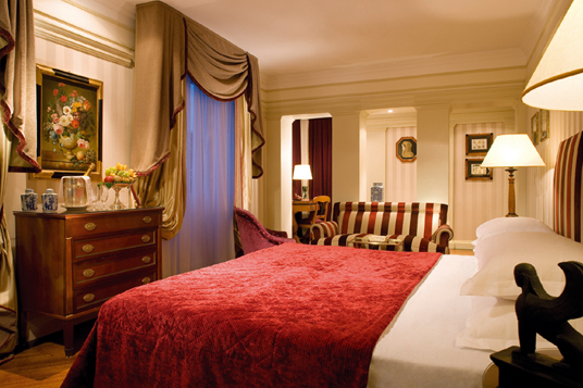 Mediterraneo Hotel Rome Bedroom