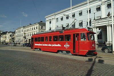 Koff restaurant tram