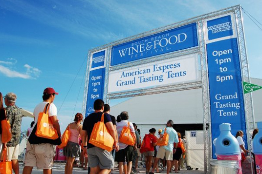 South Beach Wine and Food Festival Entrance