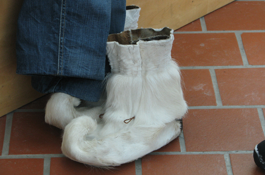 Lappish boots Finland