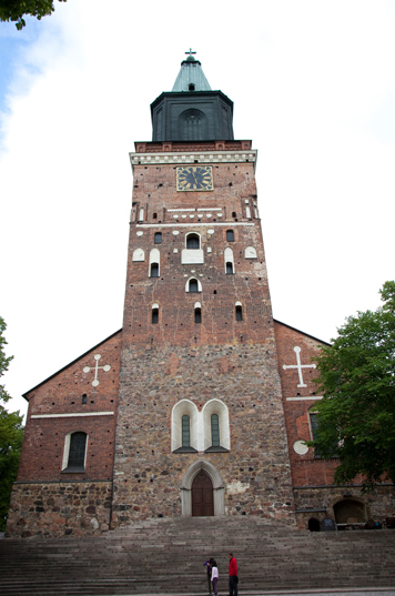 Turku Tower clock