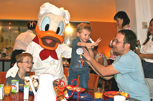 Chef Mickey Donald Duck