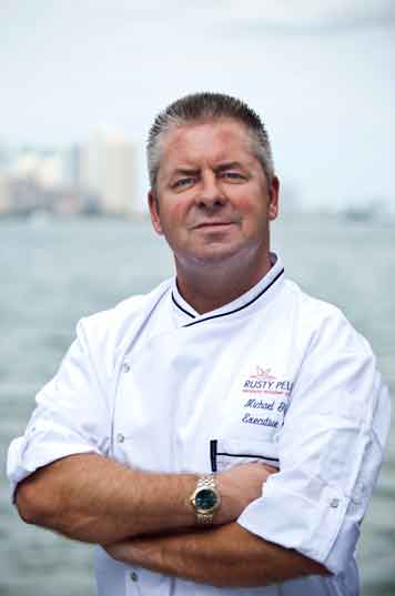 Michael Gilligan executive chef Rusty Pelican