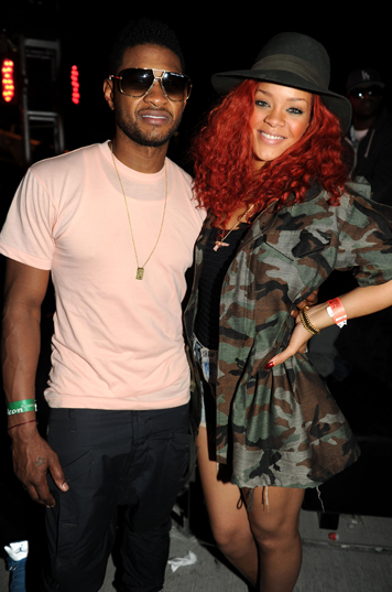 Usher Rihanna AX NEON CARNIVAL