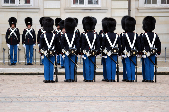 royal guard Copenhagen Denmark
