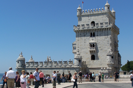 The Belem Tower Tagus River