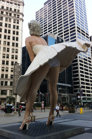 marilyn monroe statue LA 2