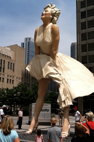 marilyn monroe statue LA