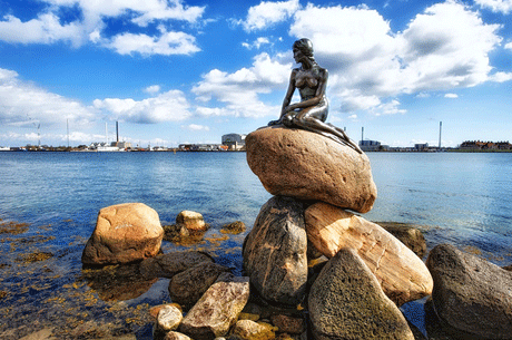 mermaid statue sculpture denmmark copenhagen