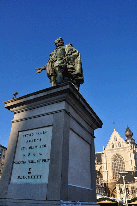 Peter Paul Rubens Statue
