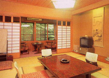 Turuya Room with Tatani-matted hallways