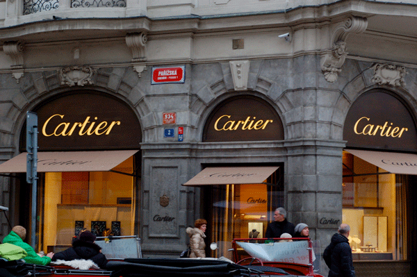 Cartier-Boutique-on-Pařížská Street-Prague