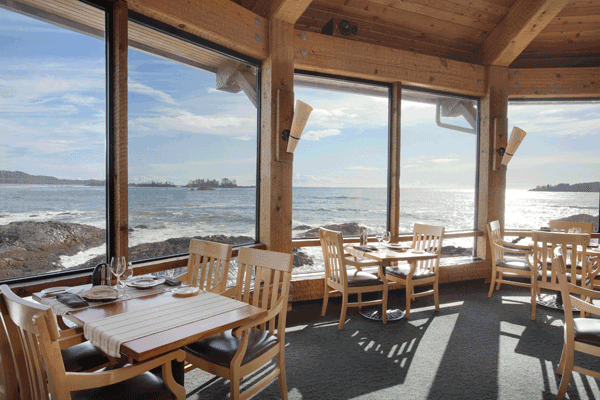 Wickaninnish Inn, Vancouver Island the-pointe-restaurant