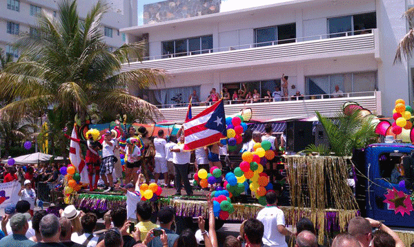 Miami Pride Boricua Float
