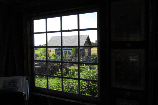 Door County WI window view