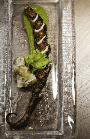 Grilled Octopus by Andres Aravena