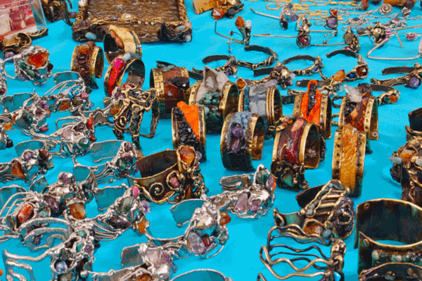 Rio Hippie Fair Metal Bracelets Photo By Leah Walker