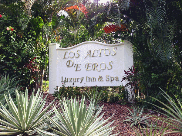 Los Altos de Eros Sign