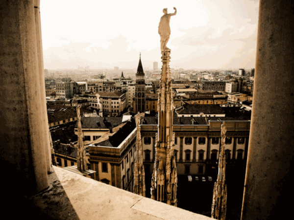 Milan, Duomo City and Spire