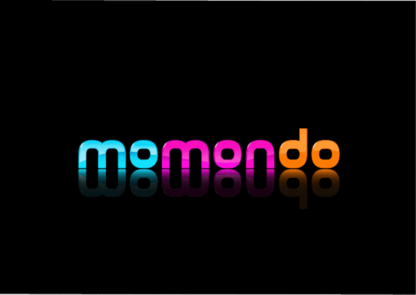 Momondo Black Logo