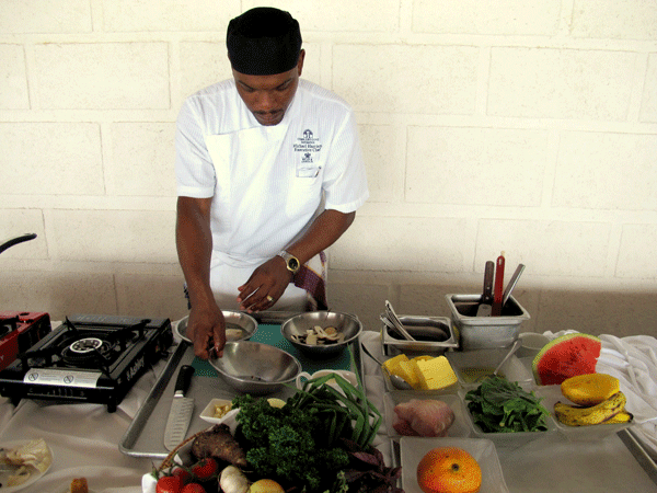 Chef Michael Cooking Demo