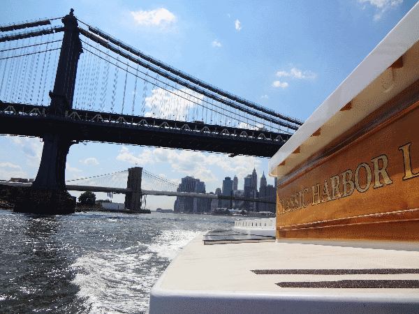 Classic Harbor Lines Beneath the Manhattan and Brooklyn Bridge