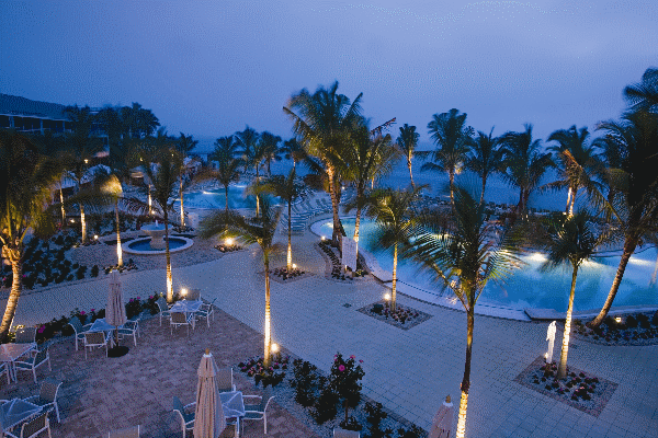 South Seas Island Resort night View