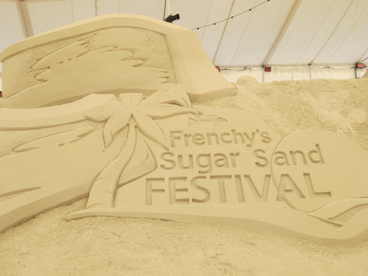 Sugar Sand Festival Display Sculpture