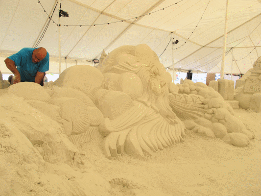 Sugar Sand Festival Sculptor