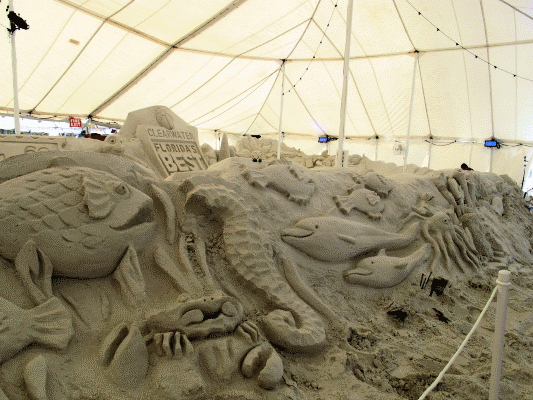 Sugar Sand Festival Sculpture Detail