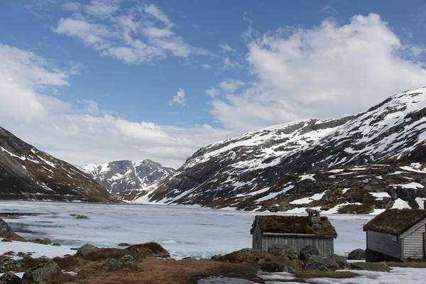 Frozen Fjord in May