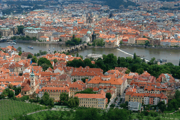 Prague Bird's Eye View