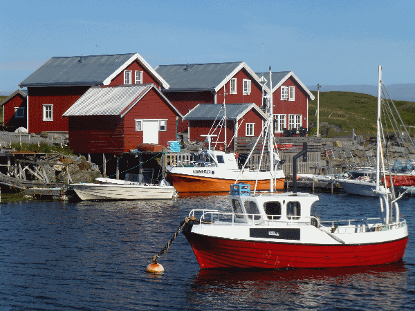 The Vega Islands, home to quaint cottages, colorful fishing boats and eider ducks Photo by Monique Burns