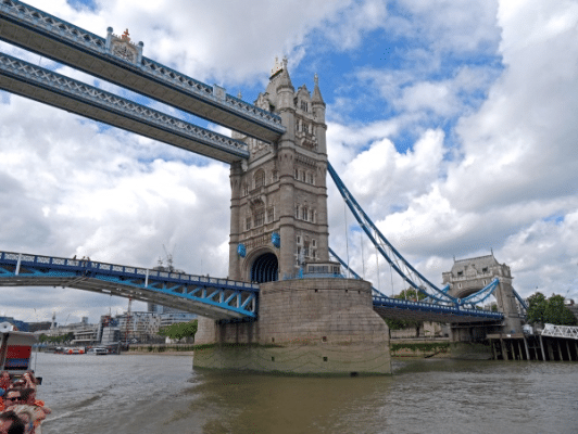 London Eye River Cruise Tower Bridge Thames River-London, England