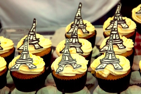 French Inspired Cupcakes.