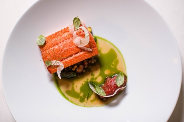 Salmon, Culinary, Bosk, Restaurants, Toronto, Shangri-La