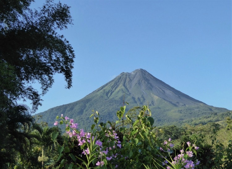 Costa Rica highlights include a visit to the Arenal volcano on TravelSquire