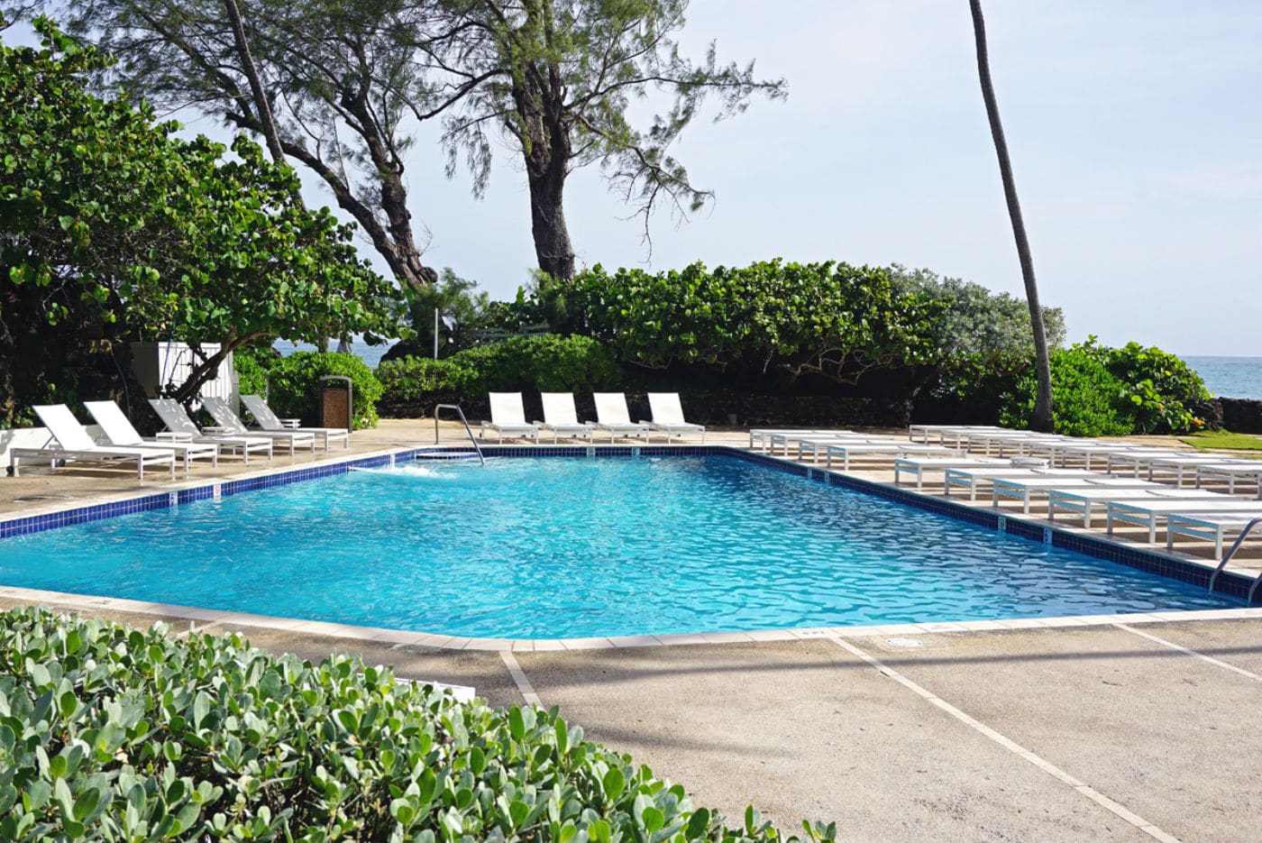 The Condado Plaza Hilton hotel Saltwater Pool,San Juan Puerto Rico